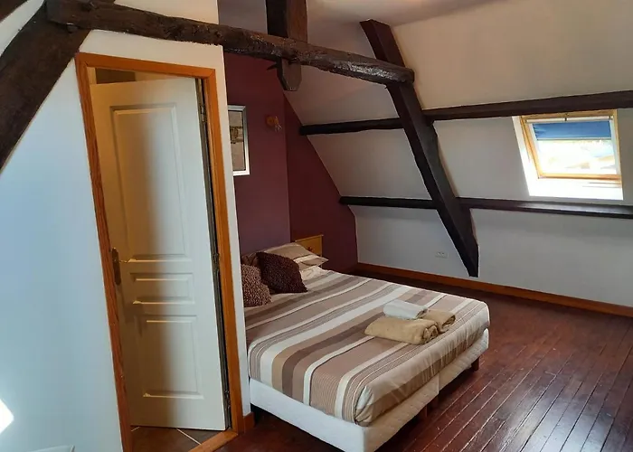 Сasa de vacaciones La Gasteboisiere With Swimming Pool And Games Le Mesnil-Adelee