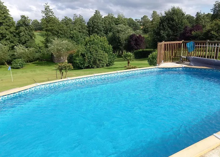 La Gasteboisiere With Swimming Pool And Games Сasa de vacaciones Le Mesnil-Adelee